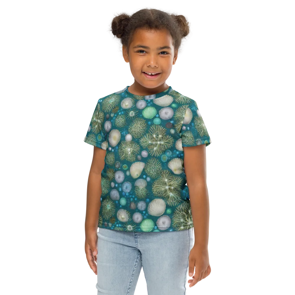 Abyssal Garden on Kids Crew Neck T-Shirt — Front
