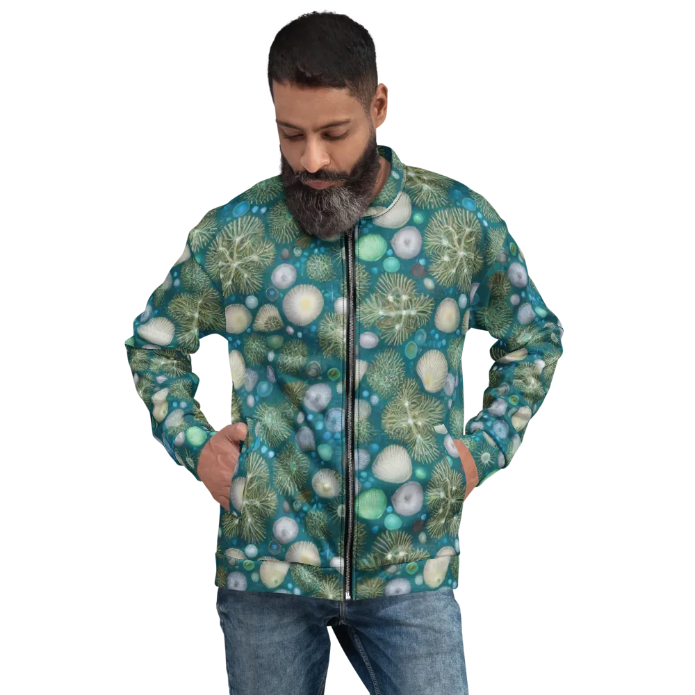 Abyssal Garden on Bomber Jacket — Front