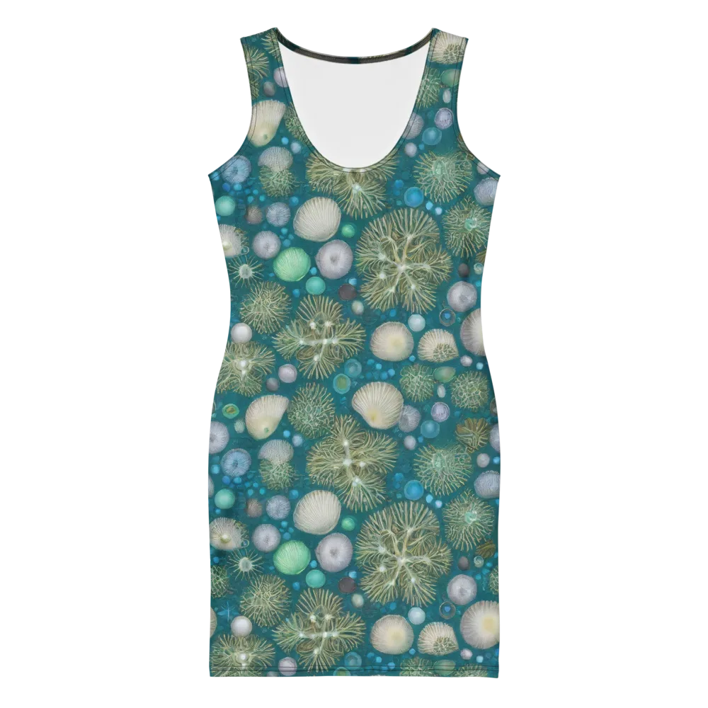 Abyssal Garden on Bodycon Dress — Front