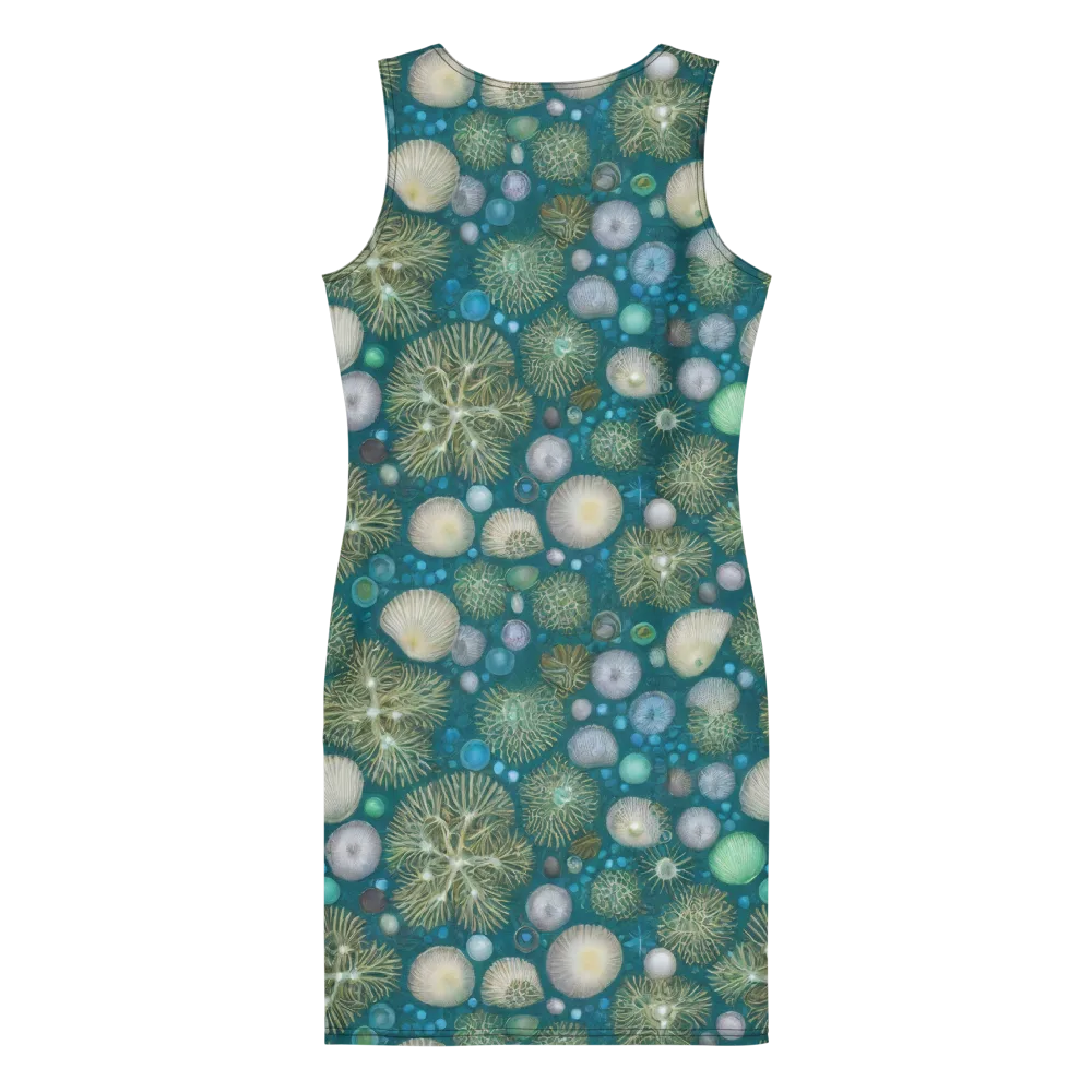 Abyssal Garden on Bodycon Dress — Back