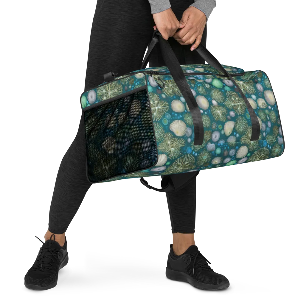 Abyssal Garden on Duffle Bag — Right Front