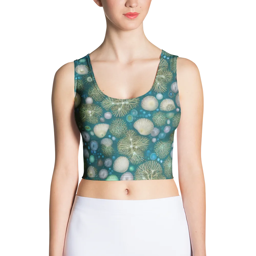 Abyssal Garden on Crop Top — Front