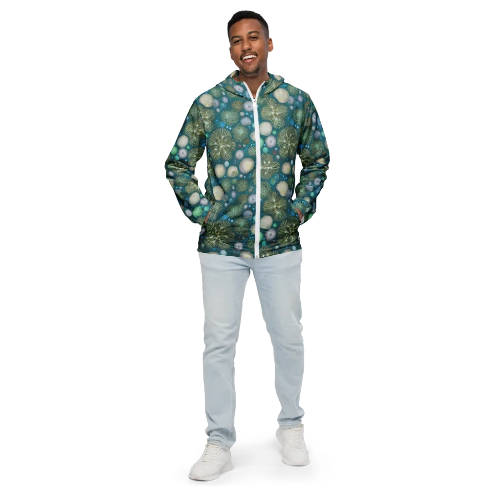 Abyssal Garden on Men's Windbreaker — Front