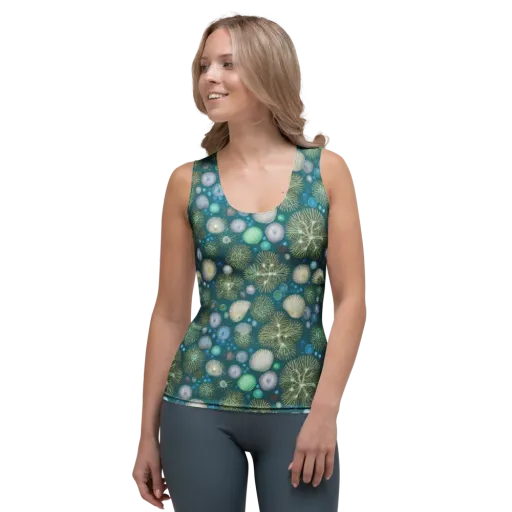 Abyssal Garden on a Women's Tank Top