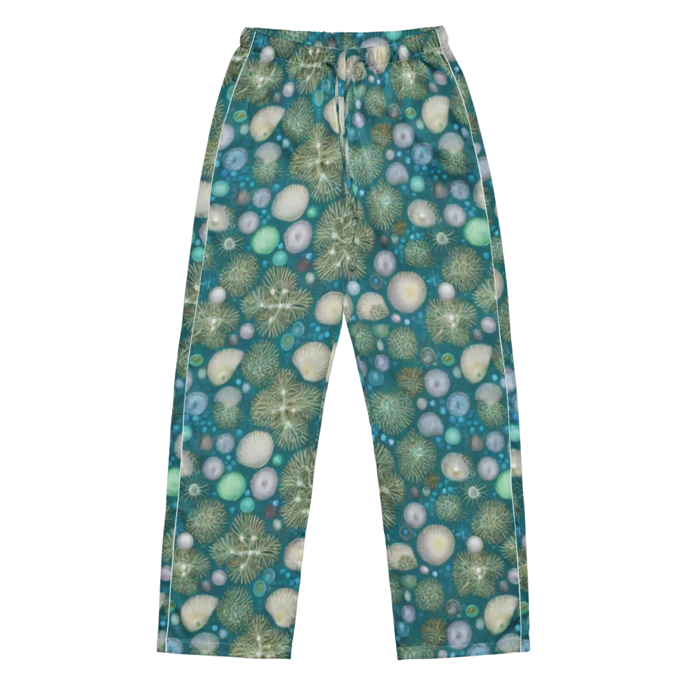 Abyssal Garden on Women's Pajama Pants — Front