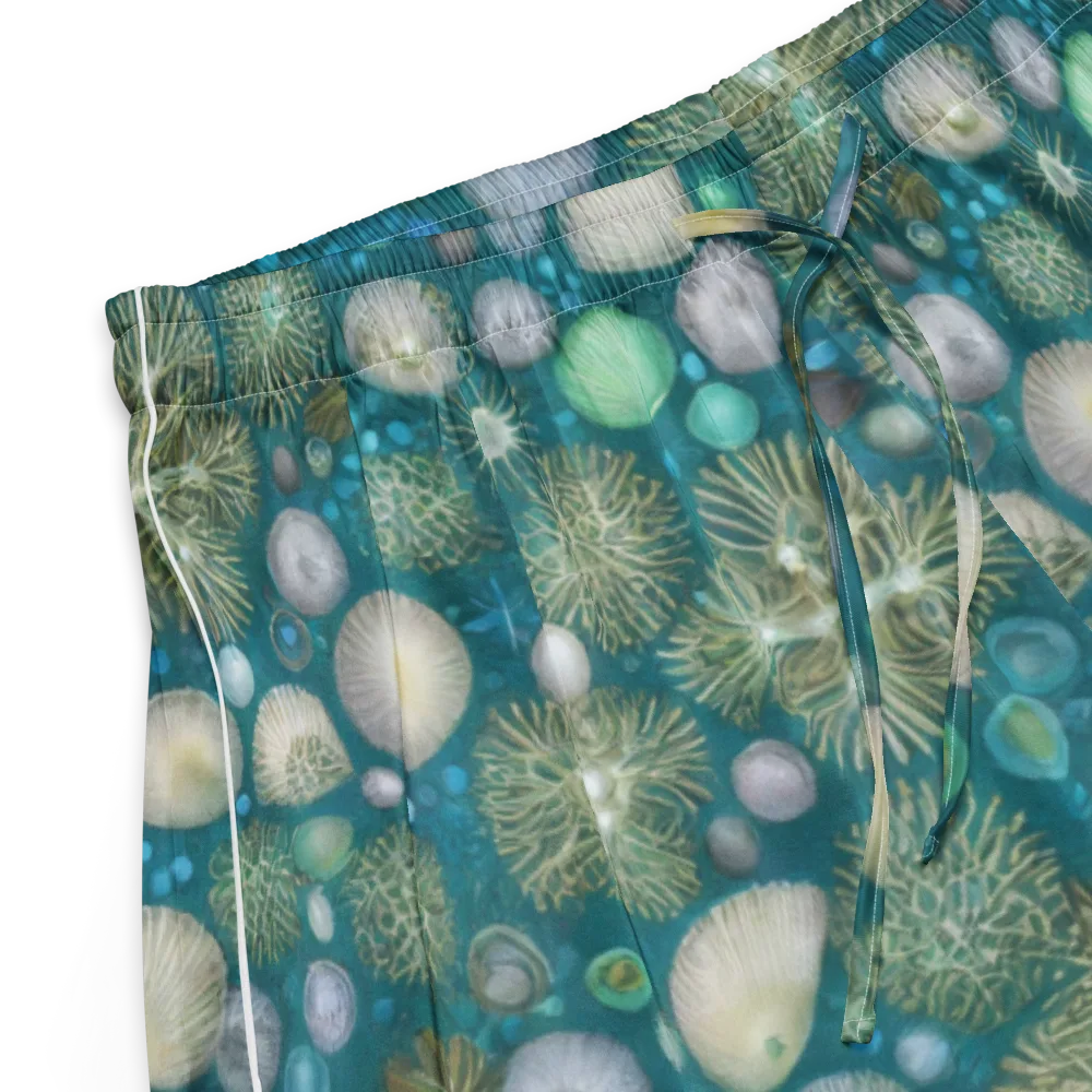 Abyssal Garden on Women's Pajama Shorts — Product details