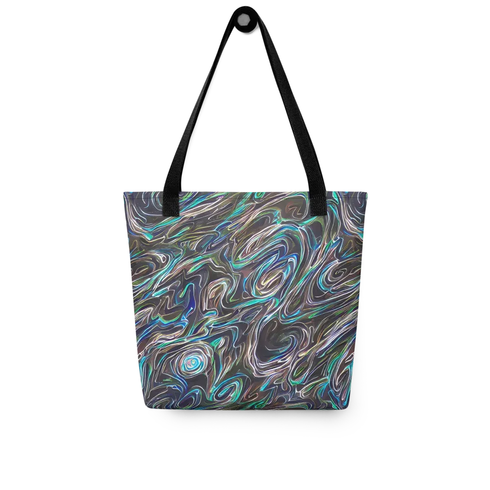 Iridescent Riptide on Tote Bag — Front
