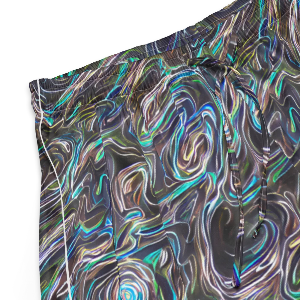 Iridescent Riptide on Women's Pajama Shorts — Product details