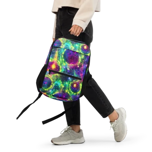 Aurora Bloom on a Utility Backpack