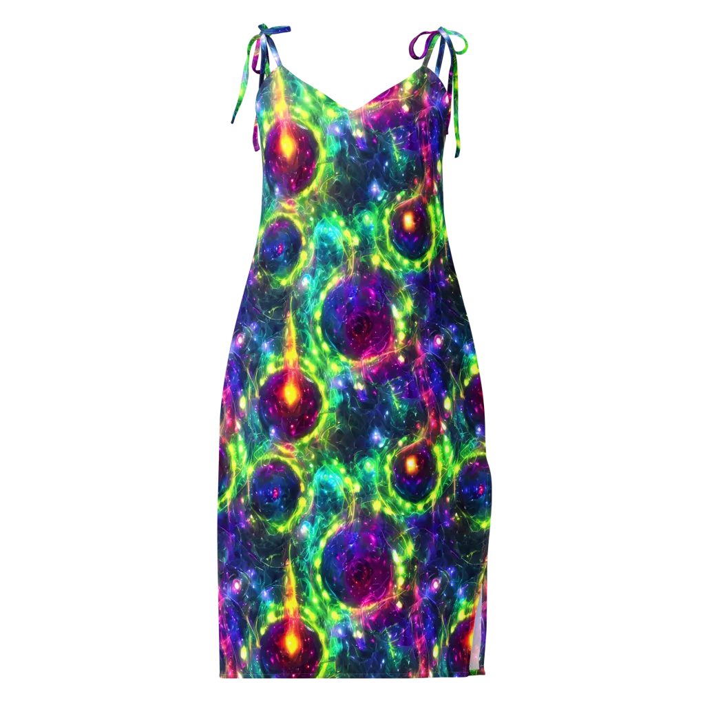 Aurora Bloom on Slip Dress — Front