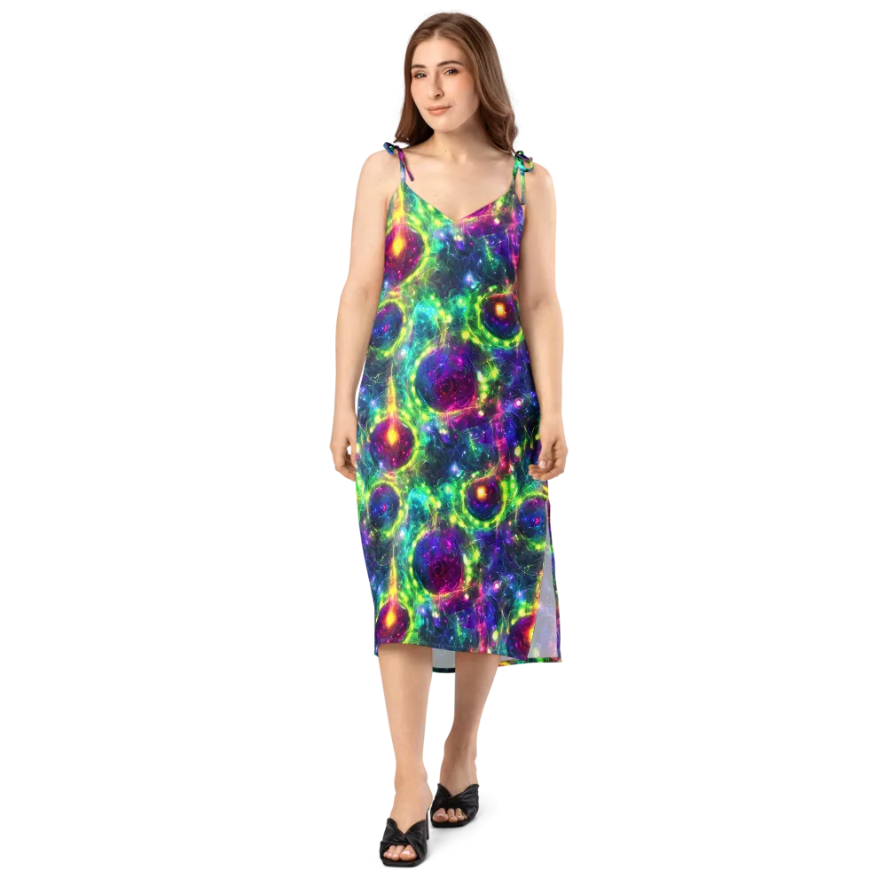 Aurora Bloom on Slip Dress — Front