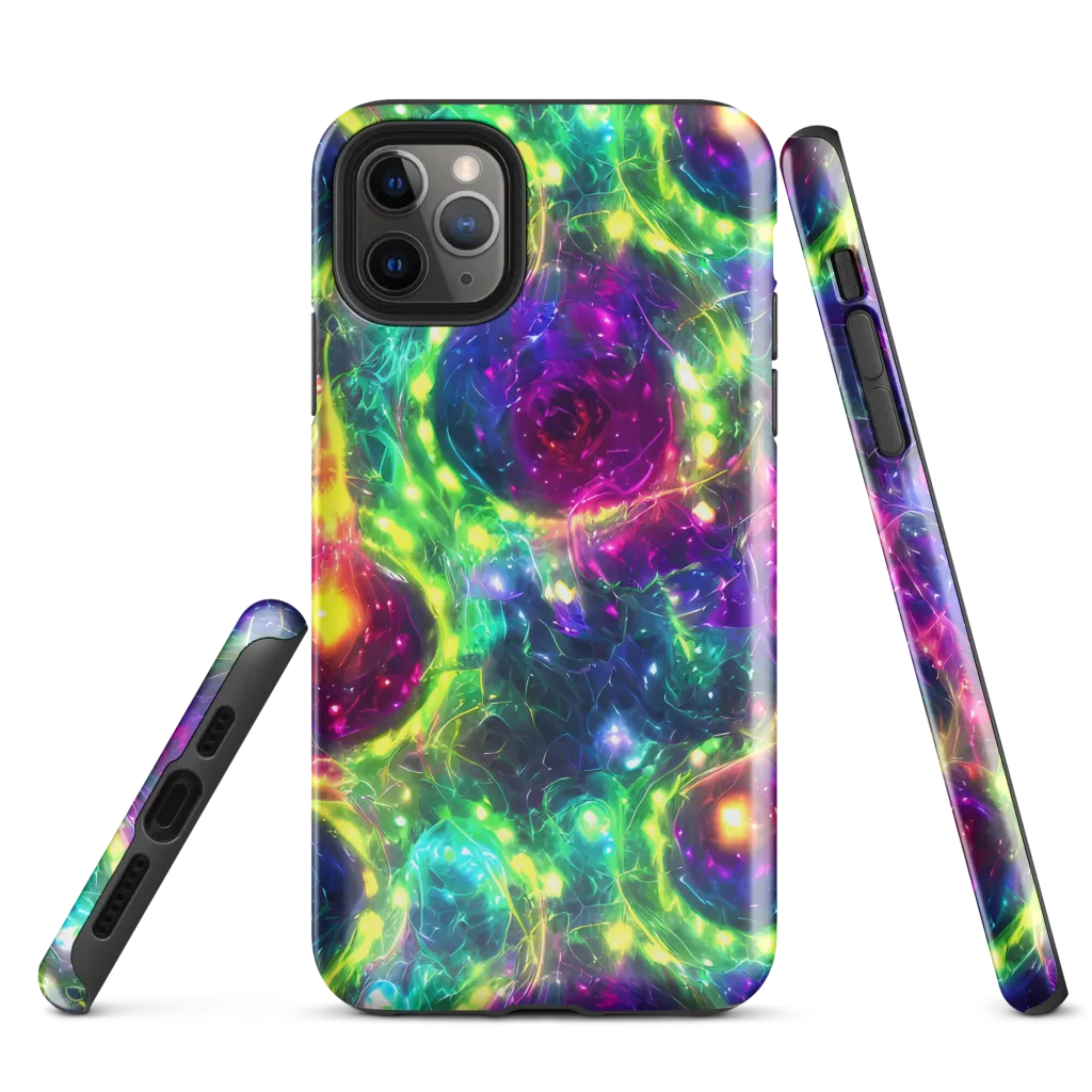 Aurora Bloom on Tough Case for iPhone® — Front