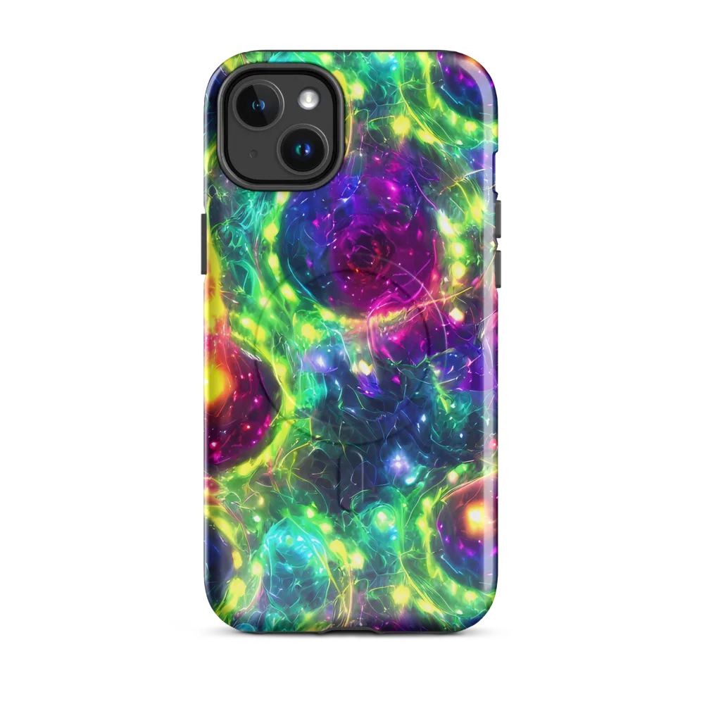 Aurora Bloom on MagSafe Tough Case for iPhone® — Front