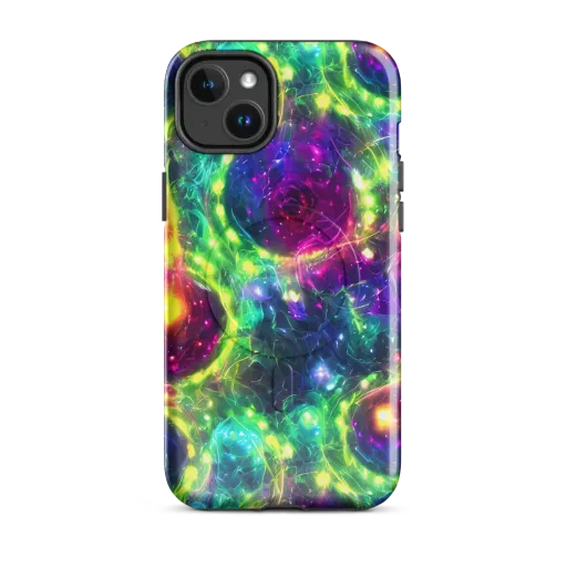 Aurora Bloom on a MagSafe Tough Case for iPhone®