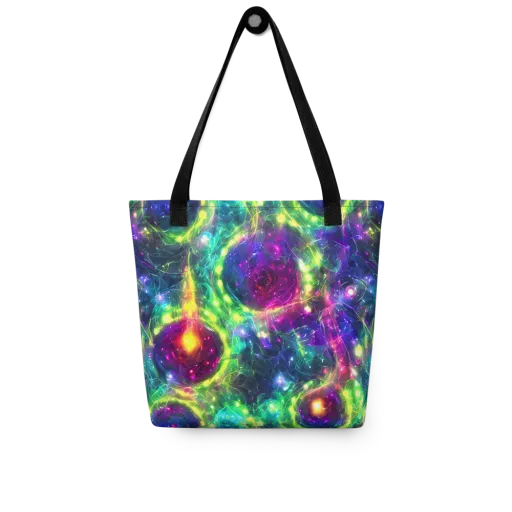 Aurora Bloom on a Tote Bag