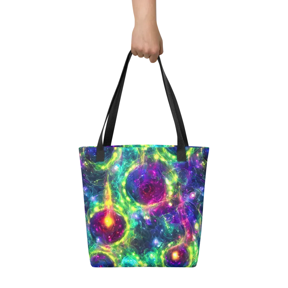 Aurora Bloom on Tote Bag — Front