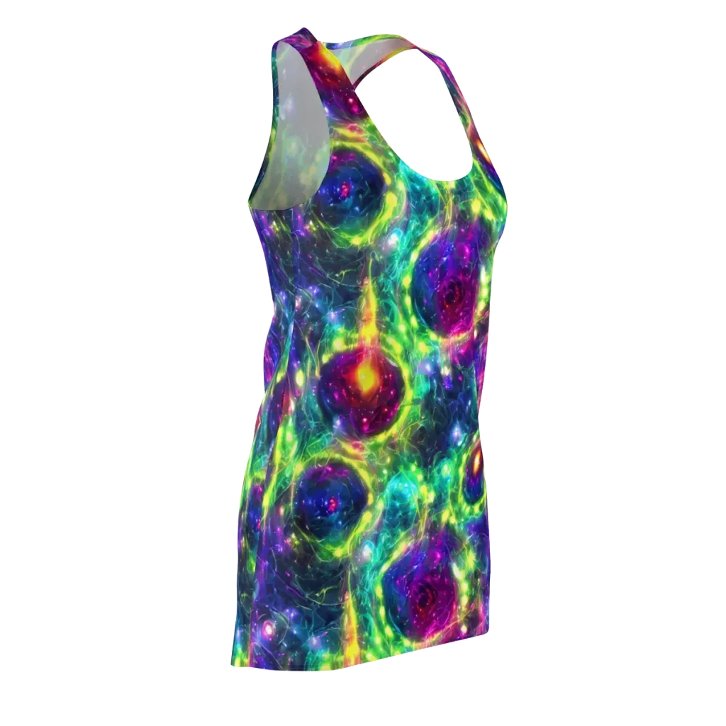 Aurora Bloom on Racerback Dress — Front Side