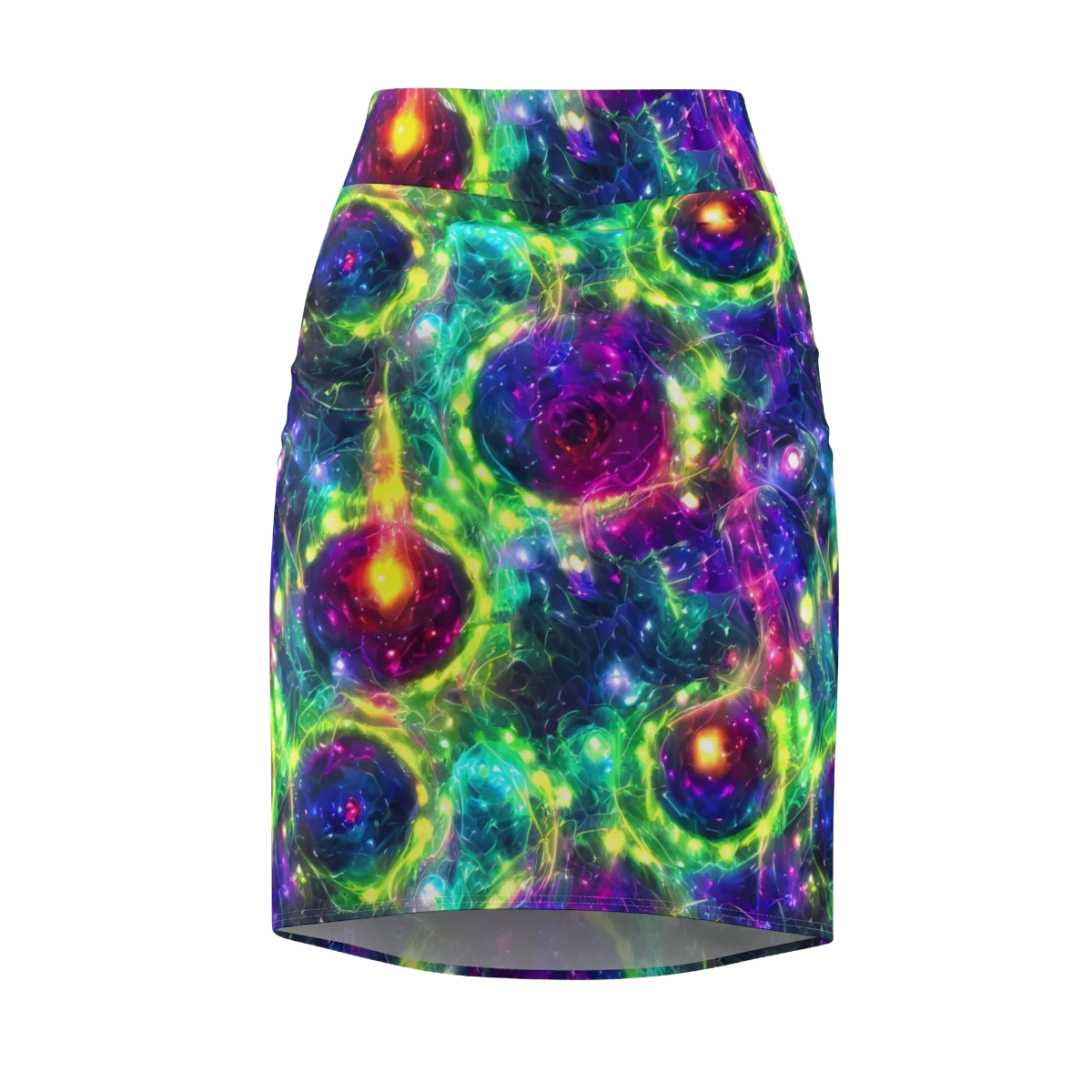Aurora Bloom on Pencil Skirt — Front