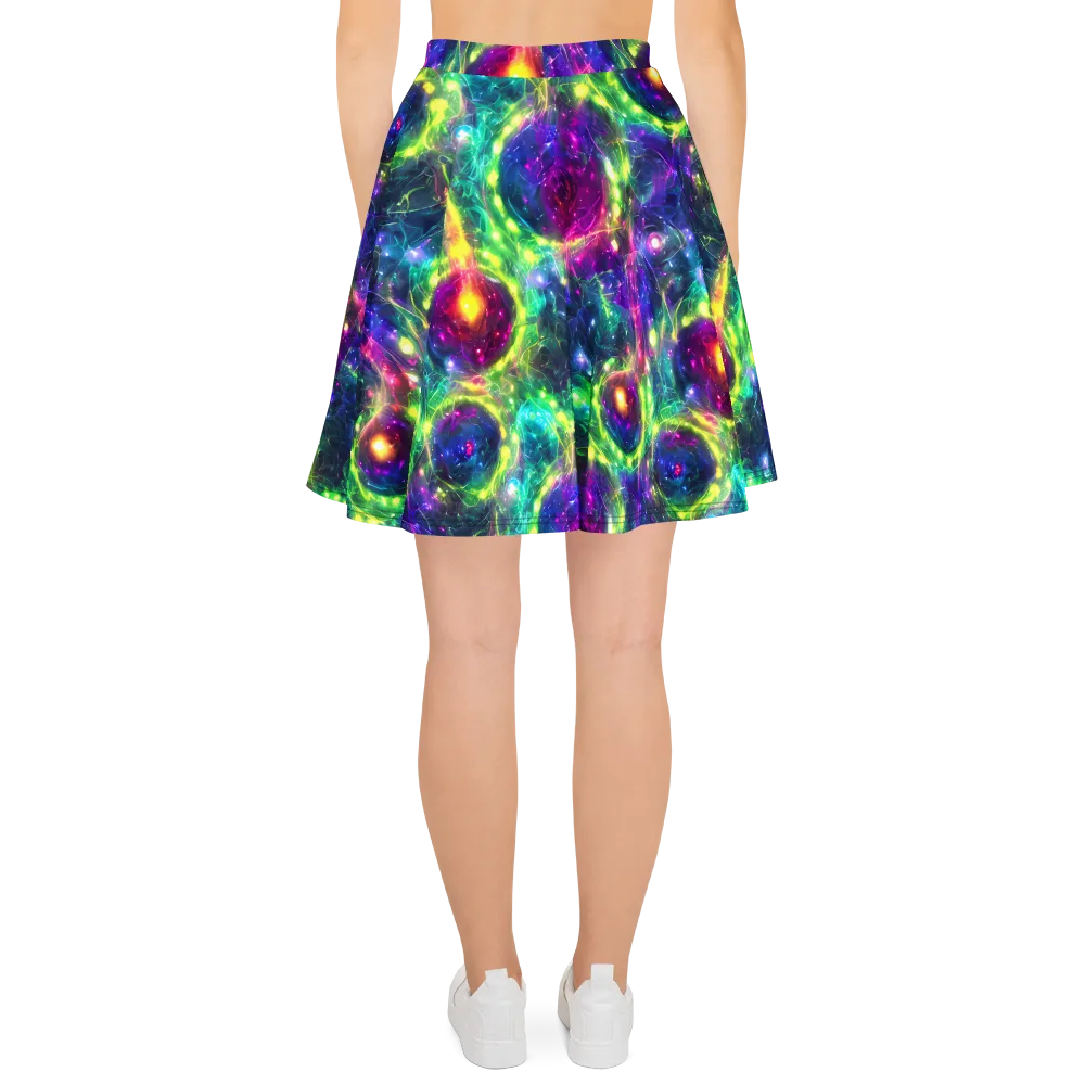 Aurora Bloom on Skater Skirt — Back