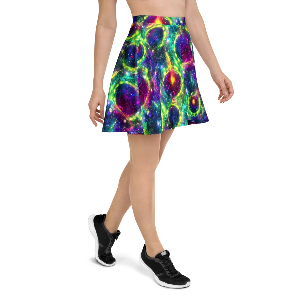 Aurora Bloom on Skater Skirt — Right