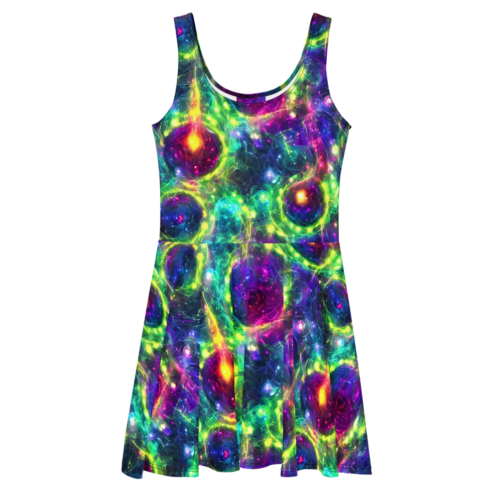 Aurora Bloom on Skater Dress — Front