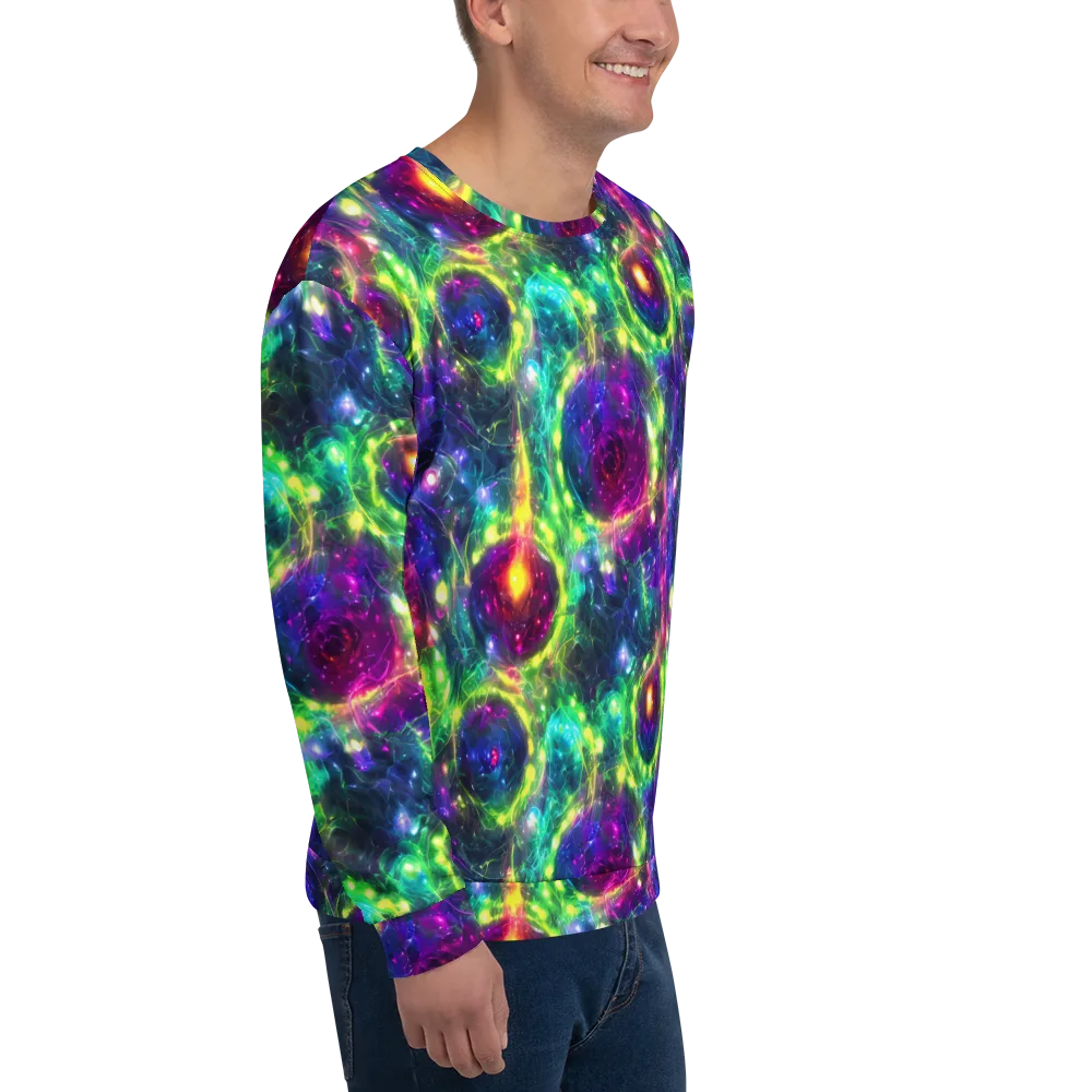 Aurora Bloom on Sweatshirt — Right Front