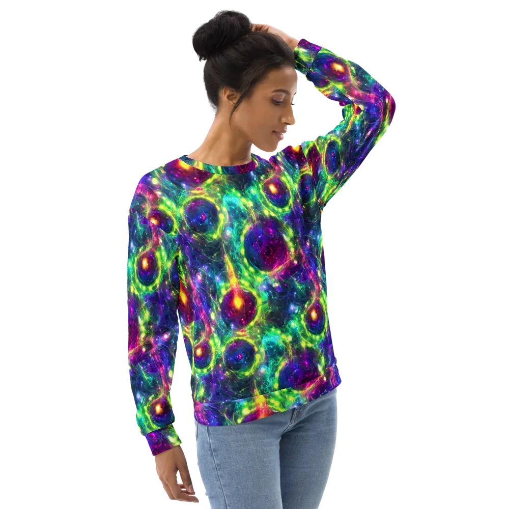 Aurora Bloom on Sweatshirt — Right Front