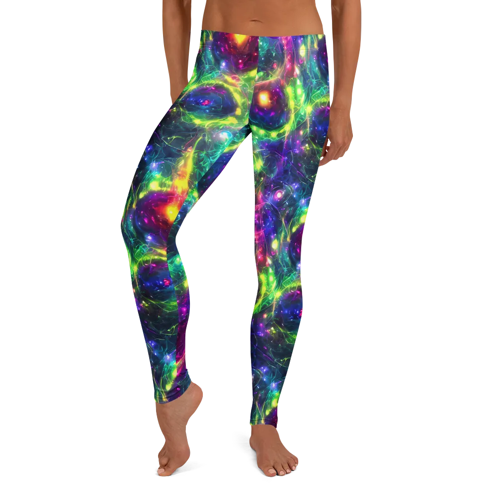 Aurora Bloom on Leggings — Front