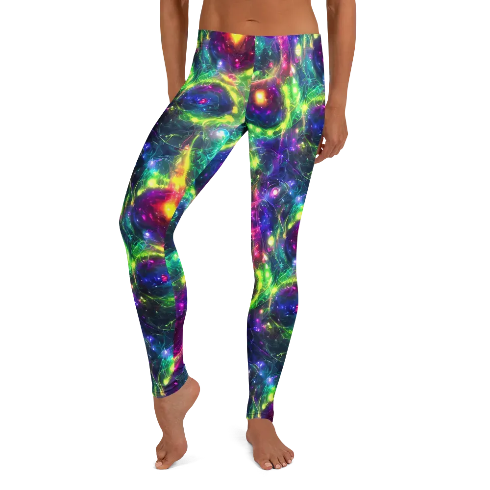 Aurora Bloom on Leggings — Front