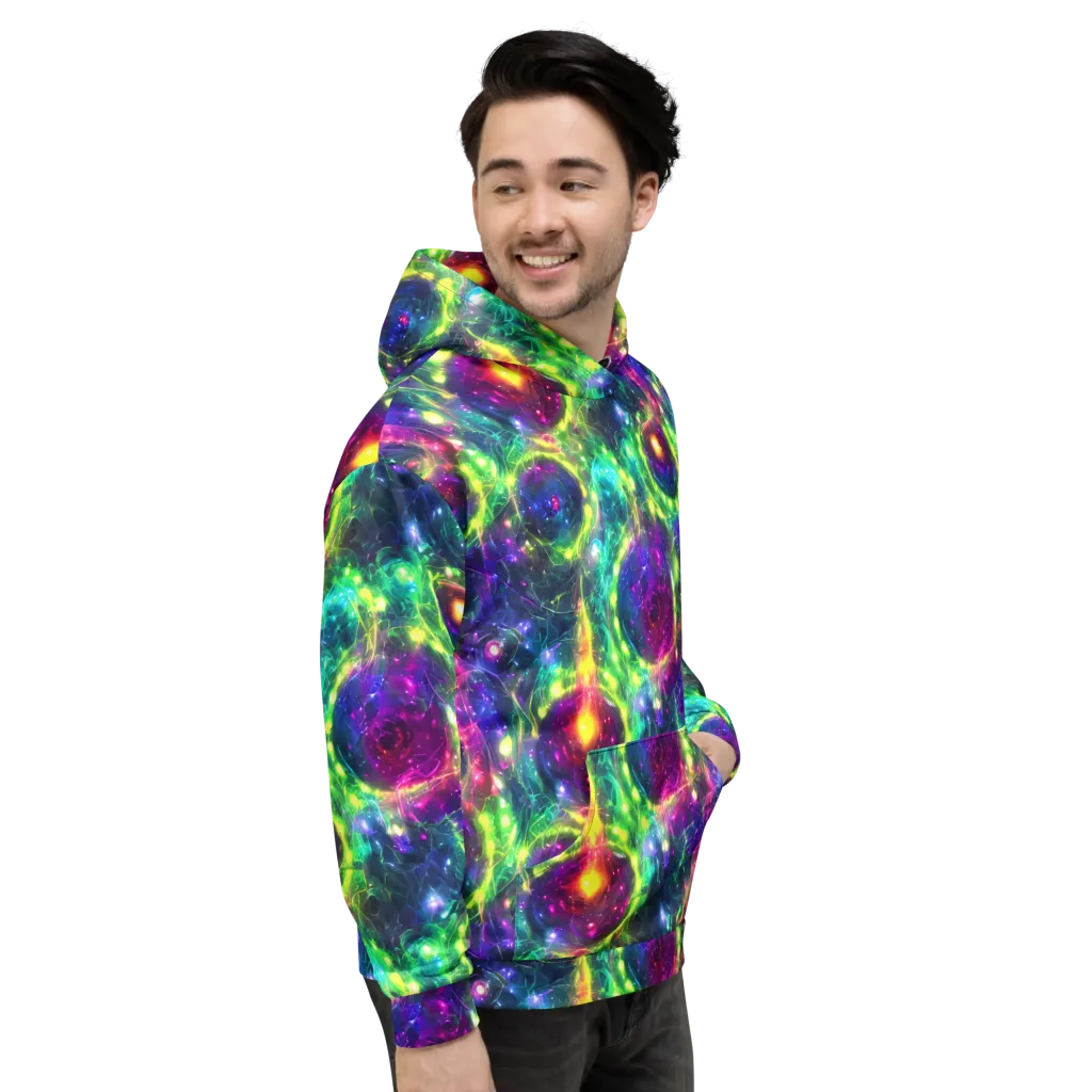 Aurora Bloom on Hoodie — Right
