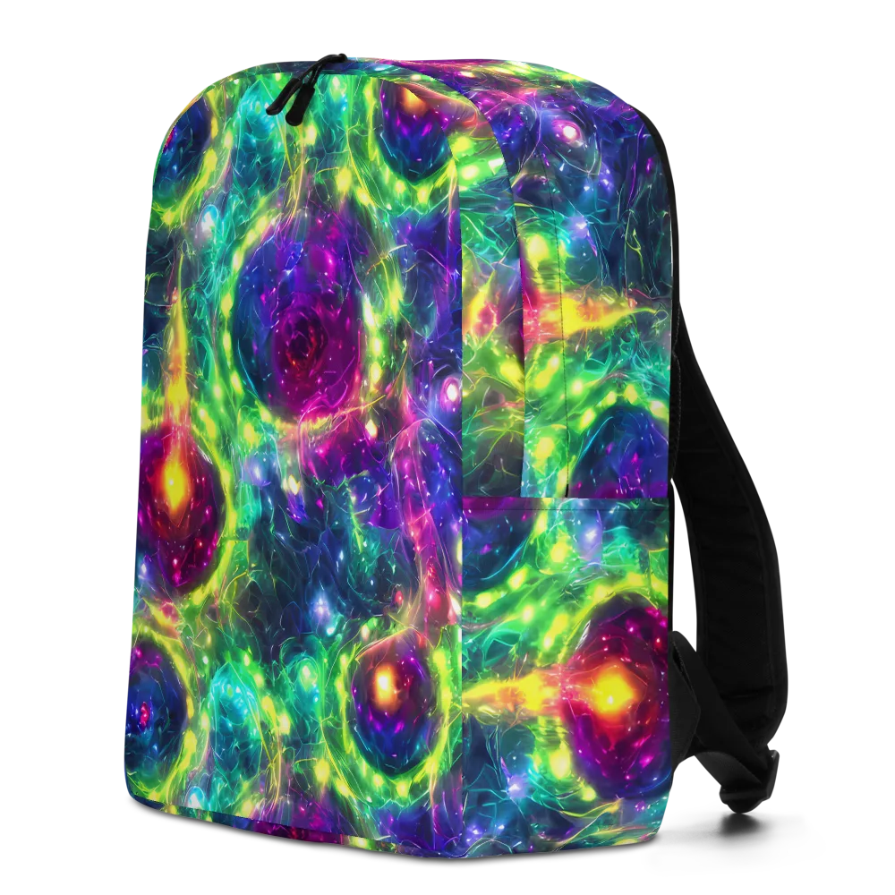 Aurora Bloom on Minimalist Backpack — Left