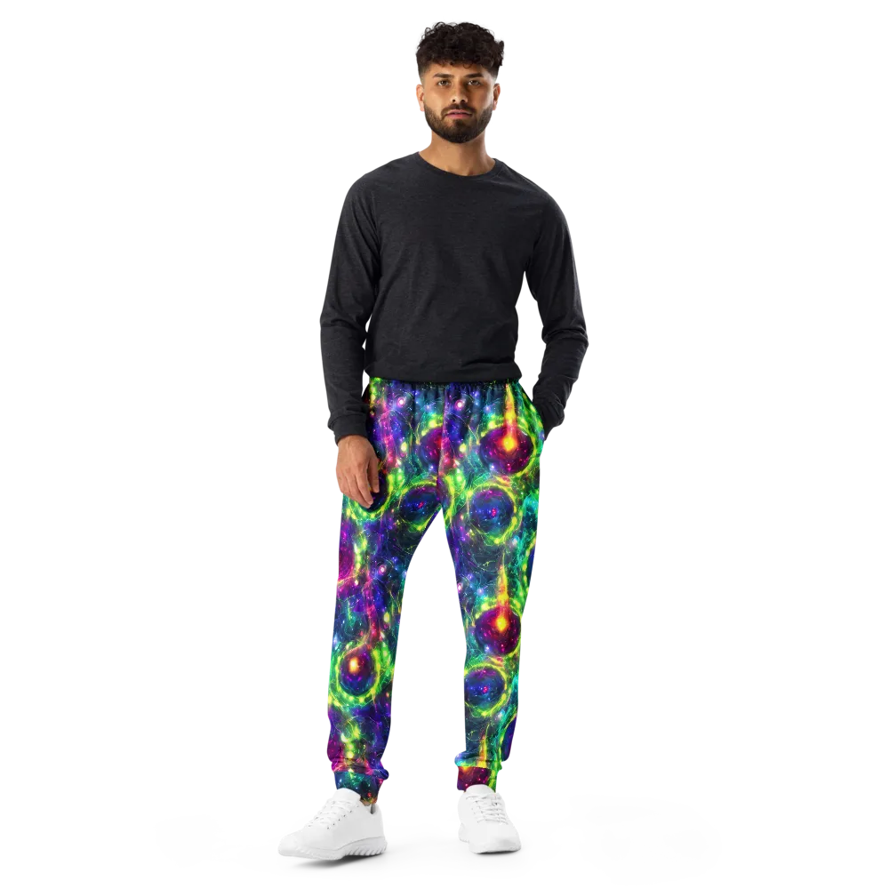 Aurora Bloom on Men's Joggers — Front