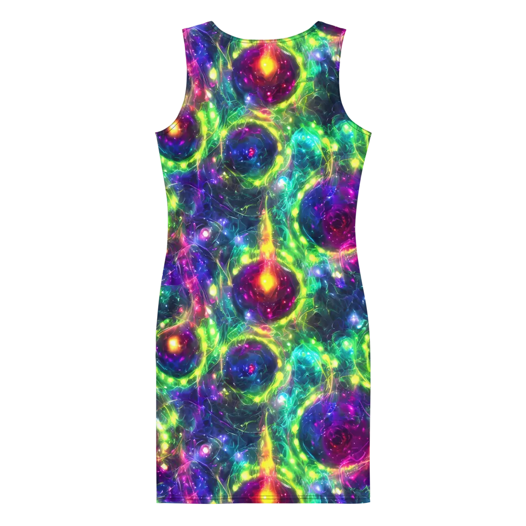 Aurora Bloom on Bodycon Dress — Back
