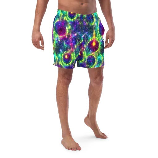 Aurora Bloom on a Swim Trunks