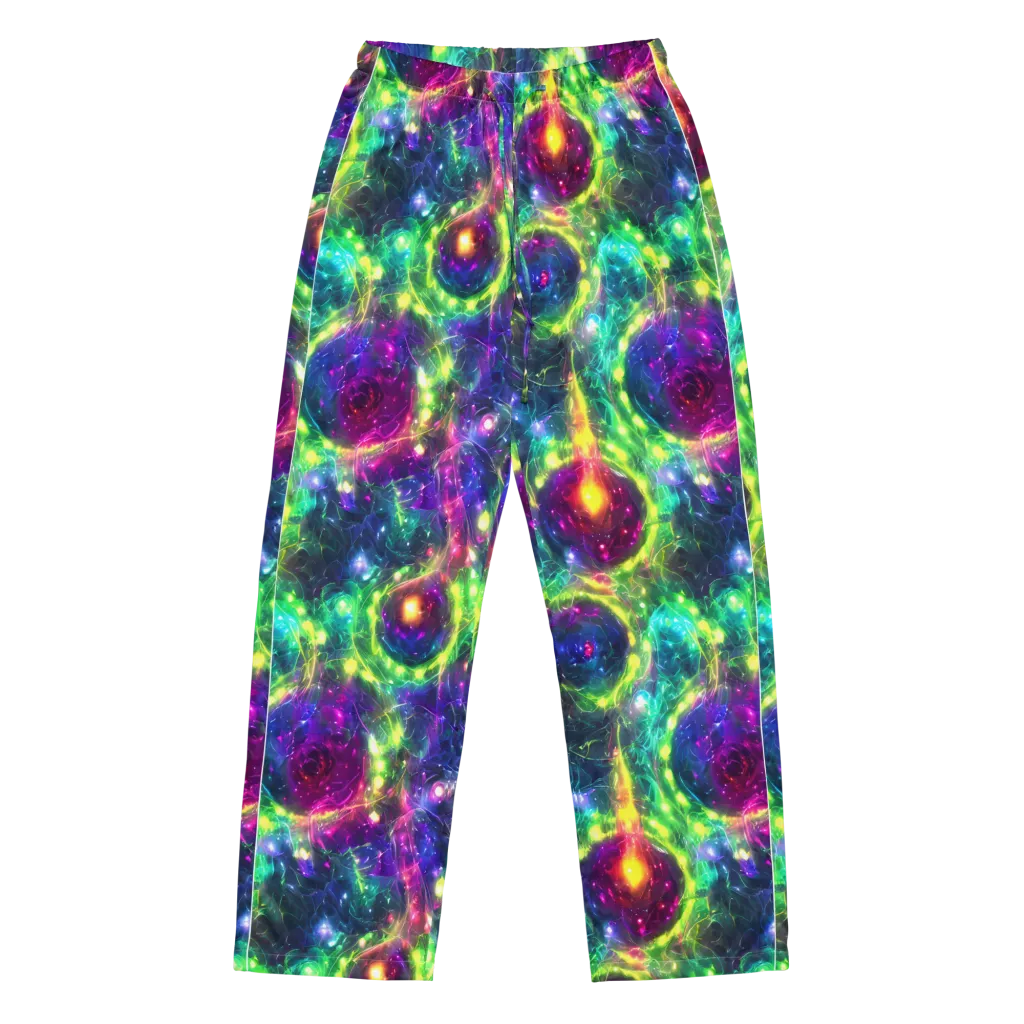 Aurora Bloom on Women's Pajama Pants — Front