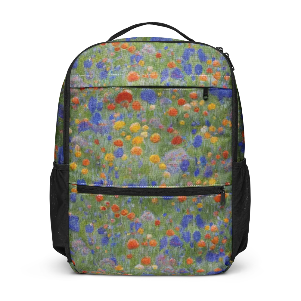 Meadow in Motion on Utility Backpack — Front