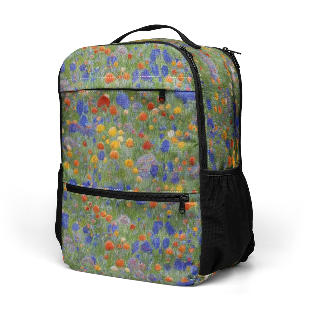Meadow in Motion on Utility Backpack — Left Front