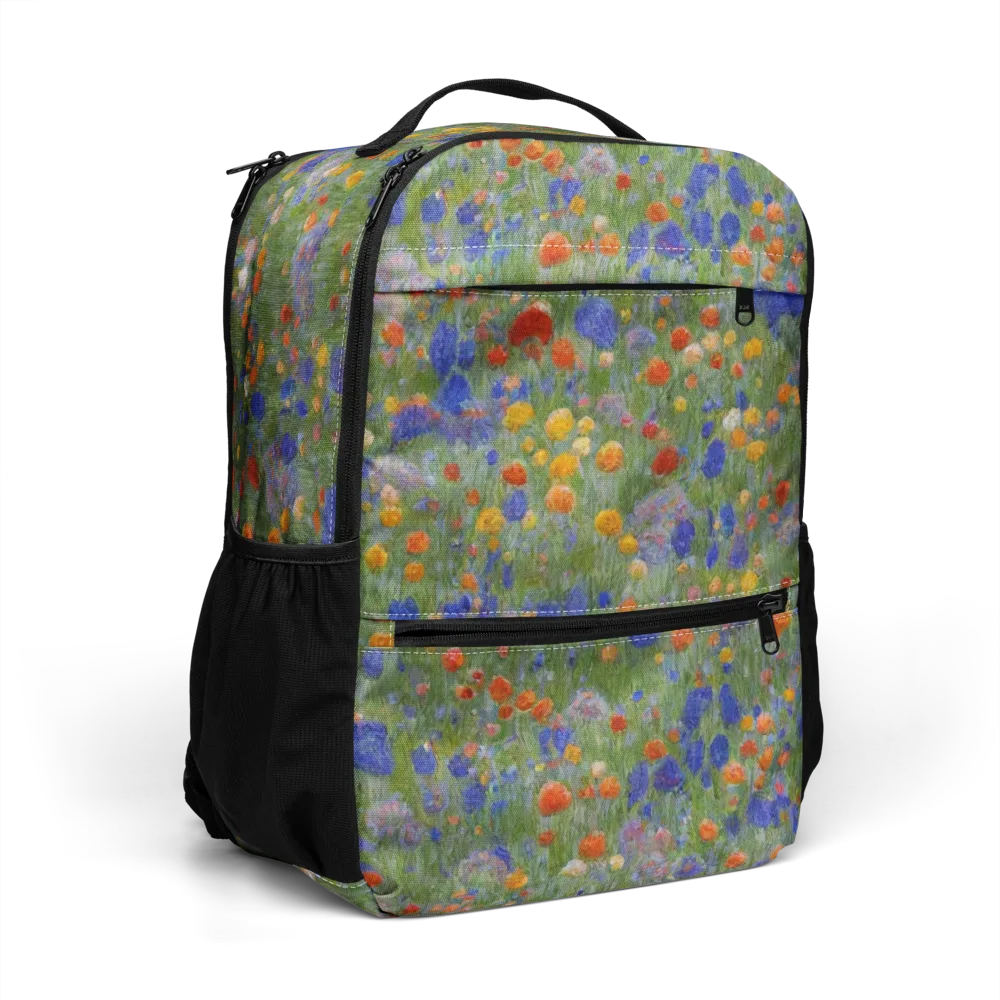 Meadow in Motion on Utility Backpack — Right Front