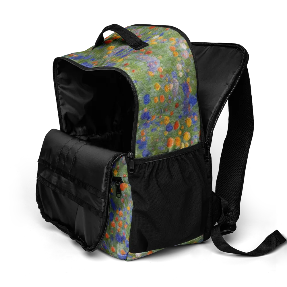 Meadow in Motion on Utility Backpack — Product details 2