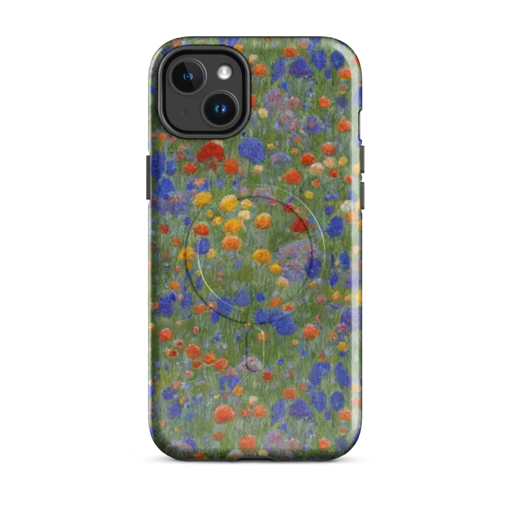 Meadow in Motion on MagSafe Tough Case for iPhone® — Front