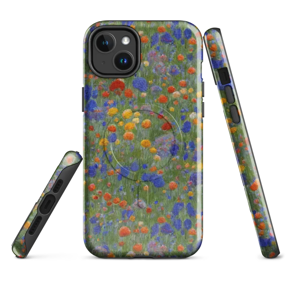 Meadow in Motion on MagSafe Tough Case for iPhone® — Front