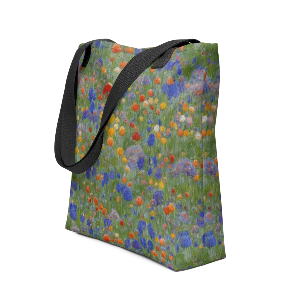 Meadow in Motion on Tote Bag — Front