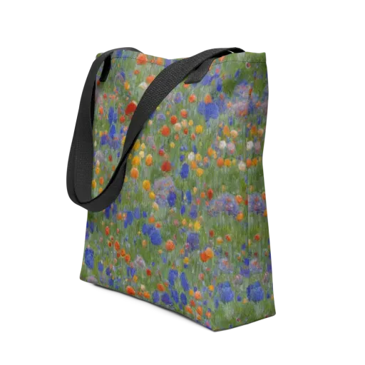 Meadow in Motion on a Tote Bag