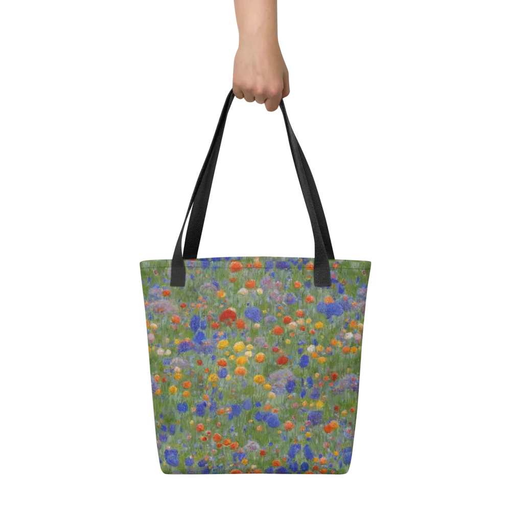 Meadow in Motion on Tote Bag — Front