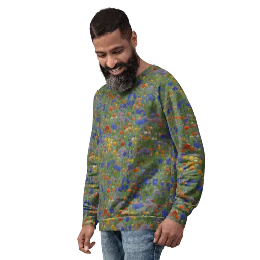 Meadow in Motion on a Sweatshirt