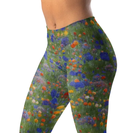 Meadow in Motion on a Leggings