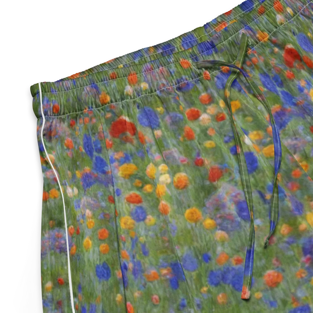 Meadow in Motion on Women's Pajama Shorts — Product details