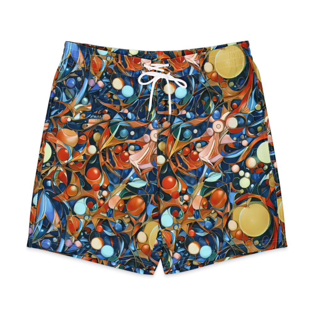Orbital Rhapsody on Men's Board Shorts — Front
