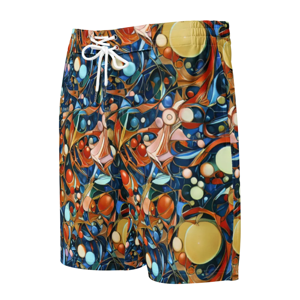 Orbital Rhapsody on Men's Board Shorts — Front