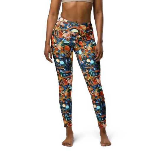 Orbital Rhapsody on a Yoga Leggings